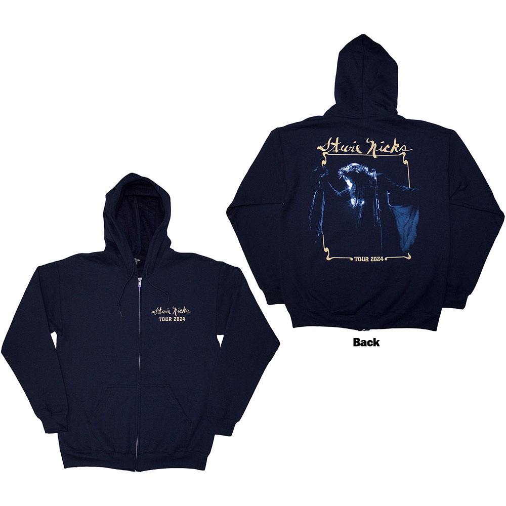 Stevie Nicks - Tour '24 Live Photo Hoodie/trui - Donkerblauw